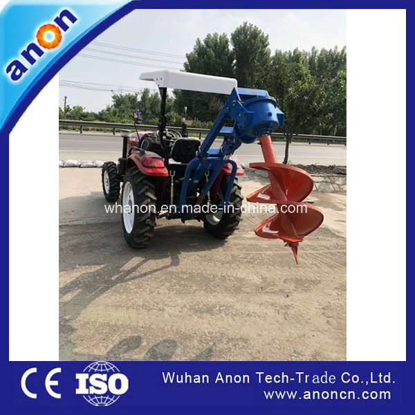 Anon Tractor Mouthed Earth Auger Ground Hole Drill Post Hole Digger