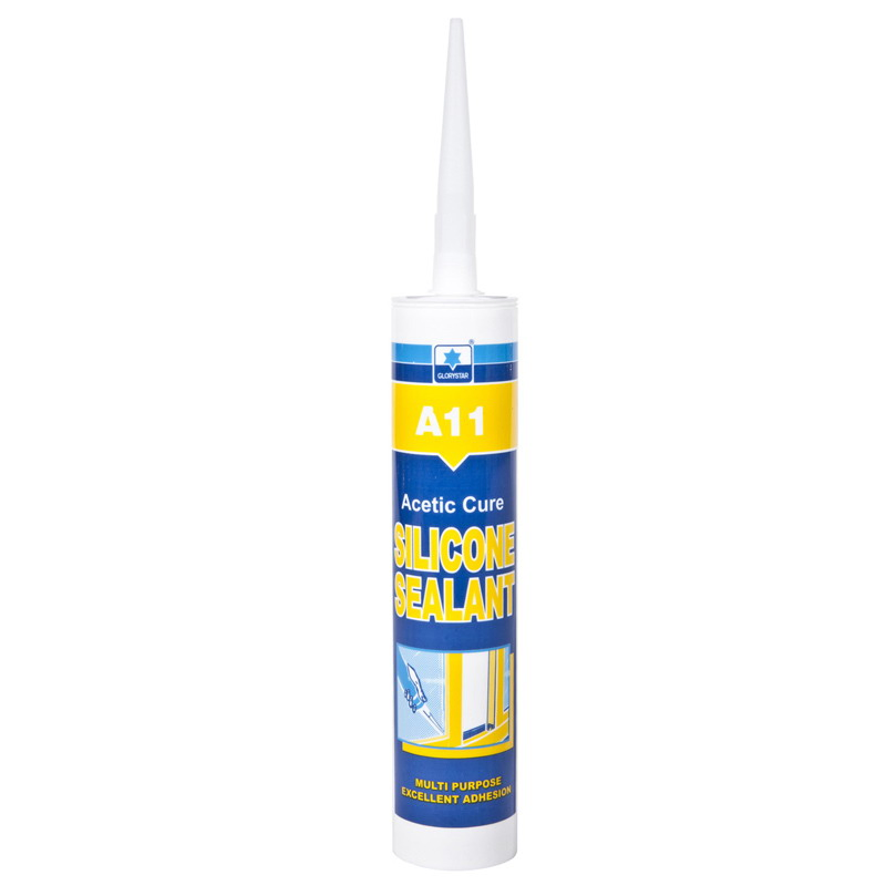 General Purpose Acid Silicone Sealant SGS 300ml for Glass