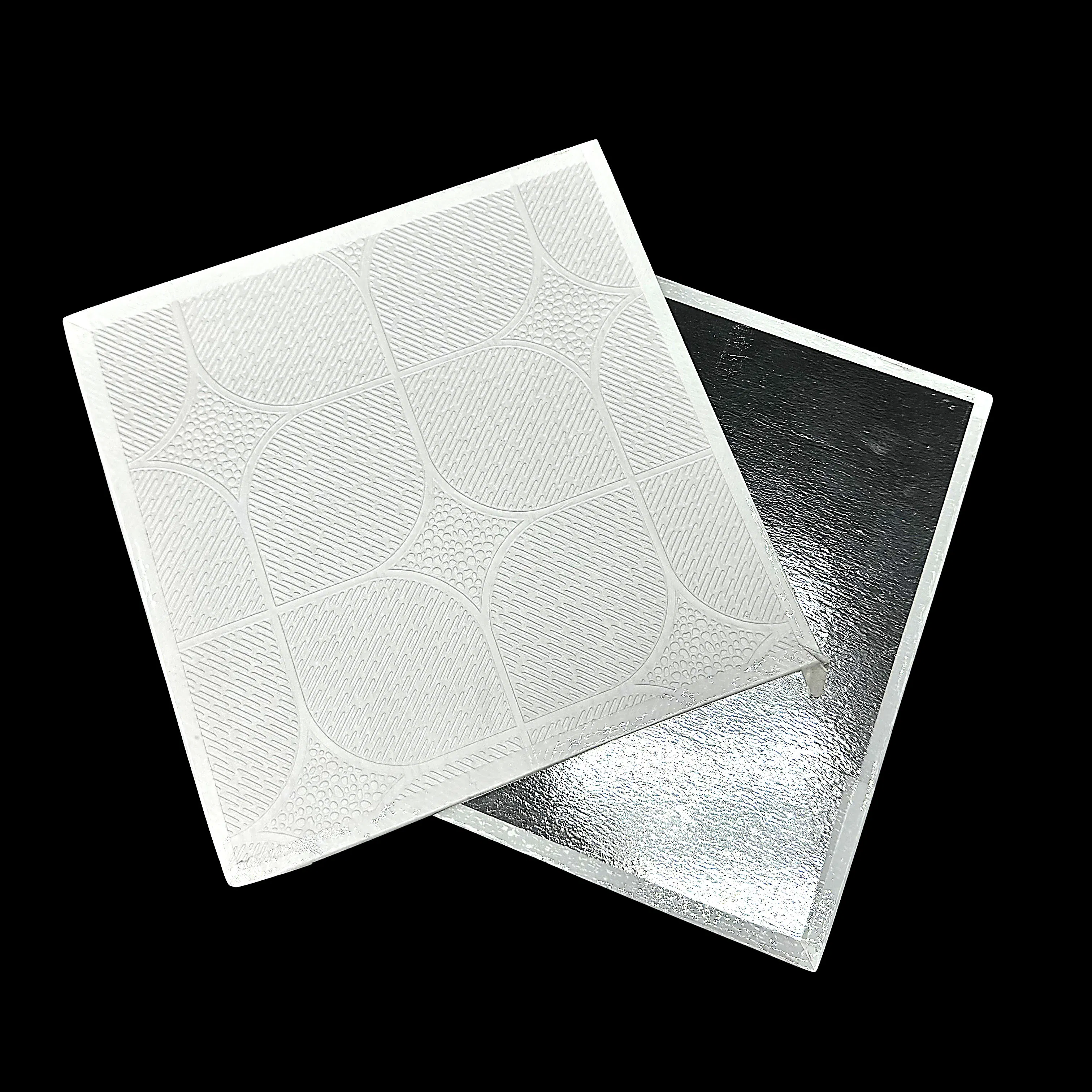 Black Color PVC Gypsum Ceiling Tile for Modern Interior Suspended Ceiling Systems