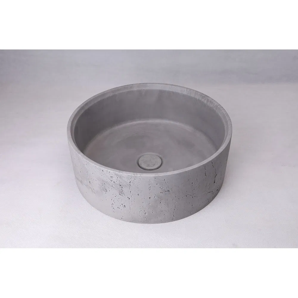 Honed/Polished 1044-Nl Cement Wash Basin for Bathroom/Vanity/Table