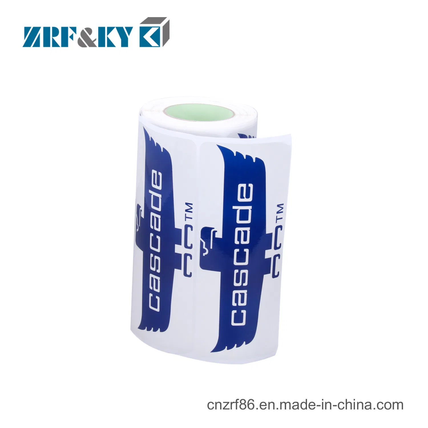 Custom Printed Waterproof Warning Sign Vinyl Roll Paper Label Sticker