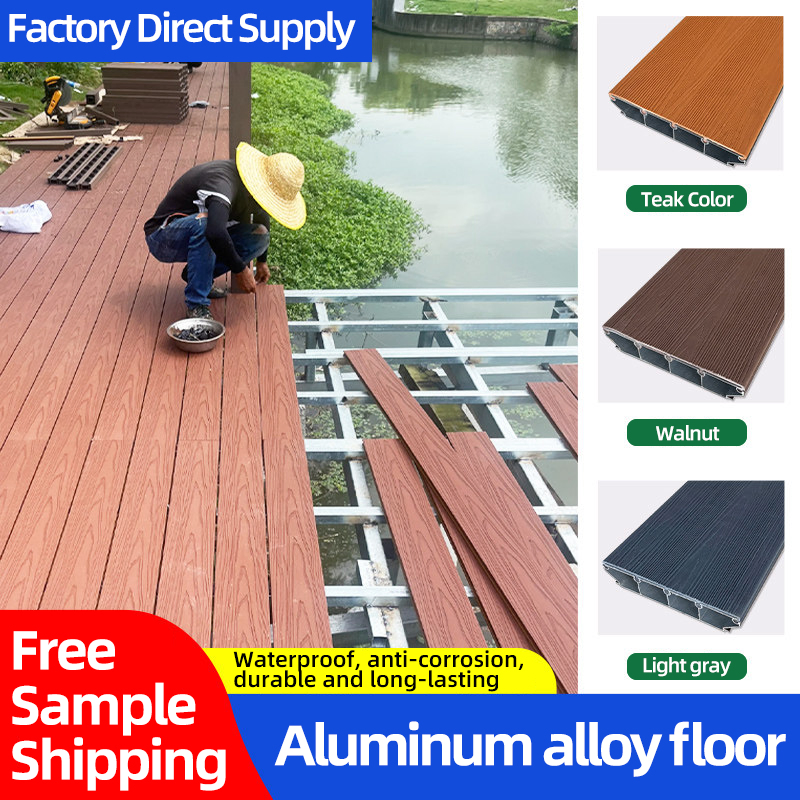 ISO Certified Aluminum Alloy Floor Tiles - Custom Size & Color Available