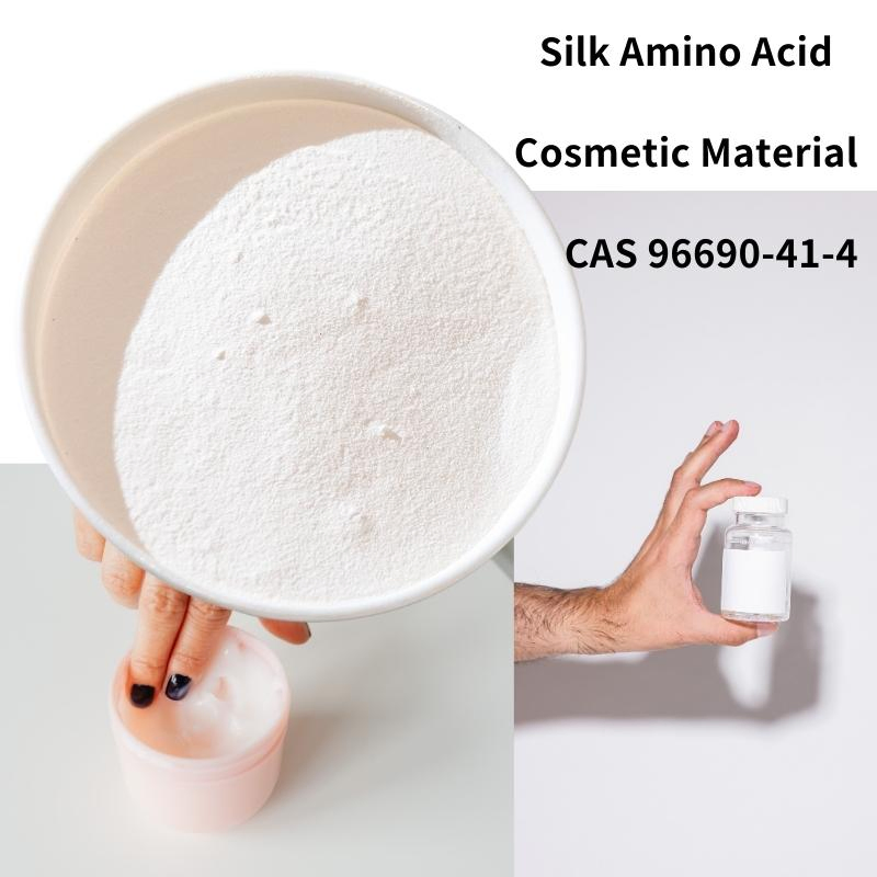 Hydrolyzed Silk Amino Acid 90% Silk Fibrion Cosmetic Grade Raw Material