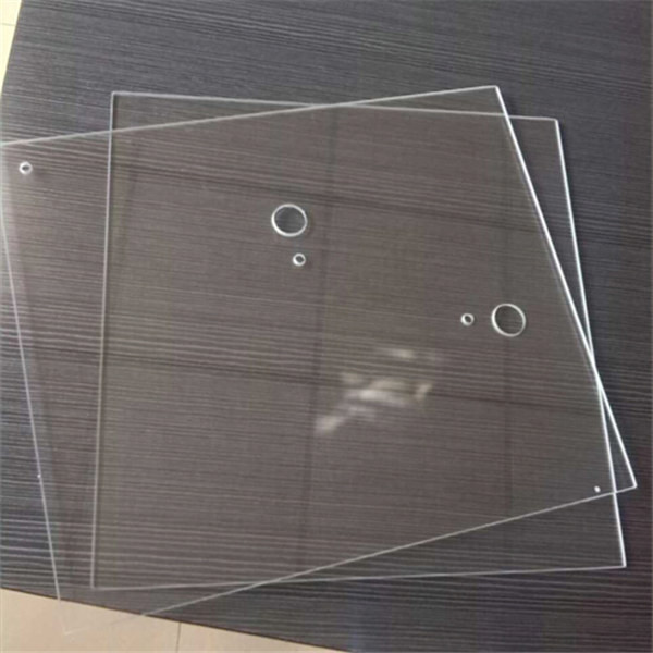 3mm 4mm 5mm 6mm High Temperature Pyrex Glass Raw Flat Borosilicate Glass