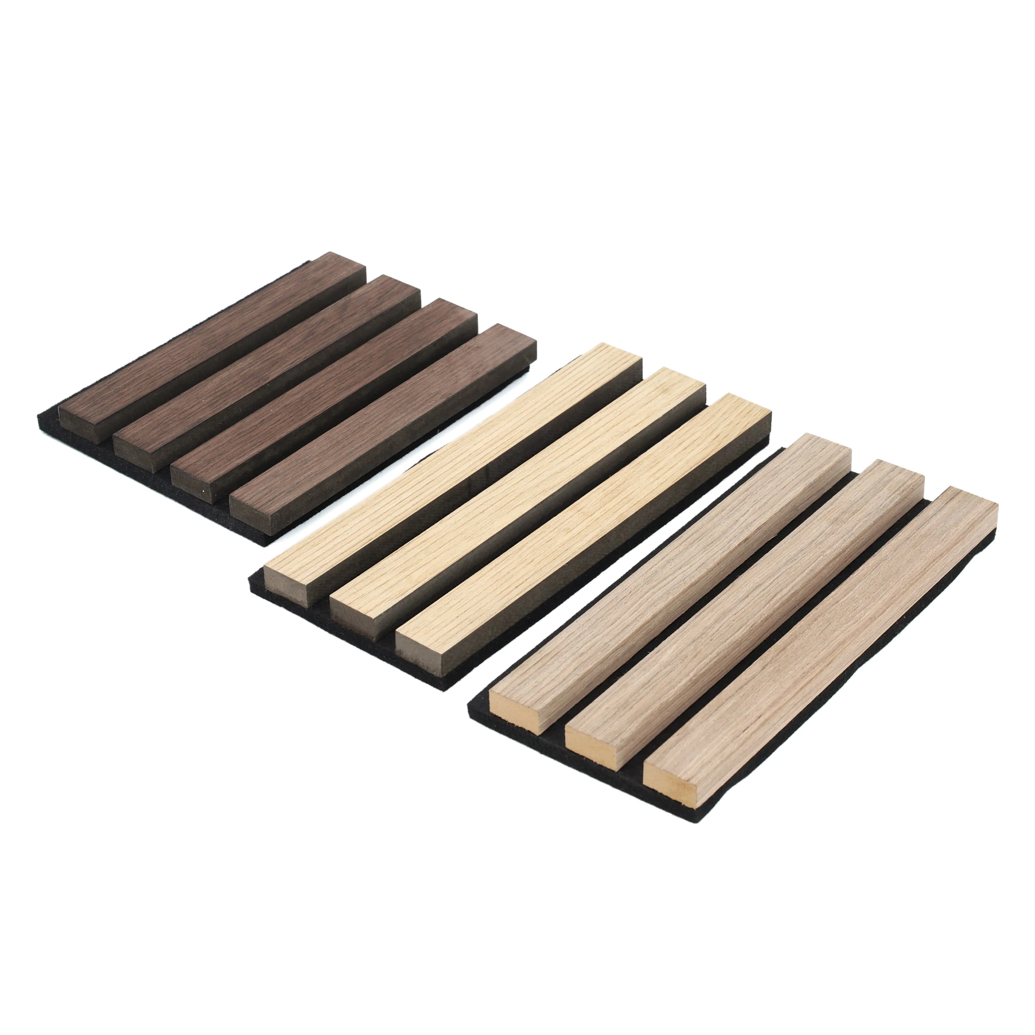 Akupanel Customized Wood Veneer Wall Panel Acoustic Panels Polyester Acoustic Wall Panels