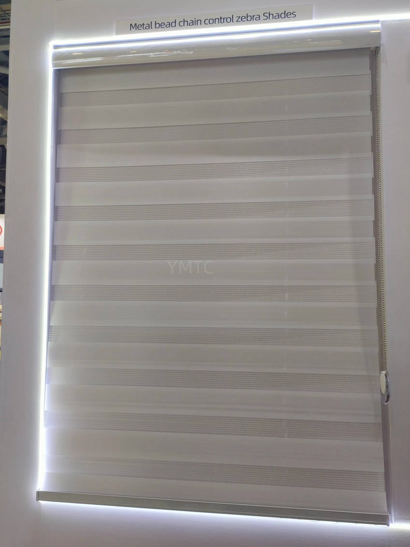 Factory High Quality Manual Plastic Bead Zebra Blinds with Breathable Fabric