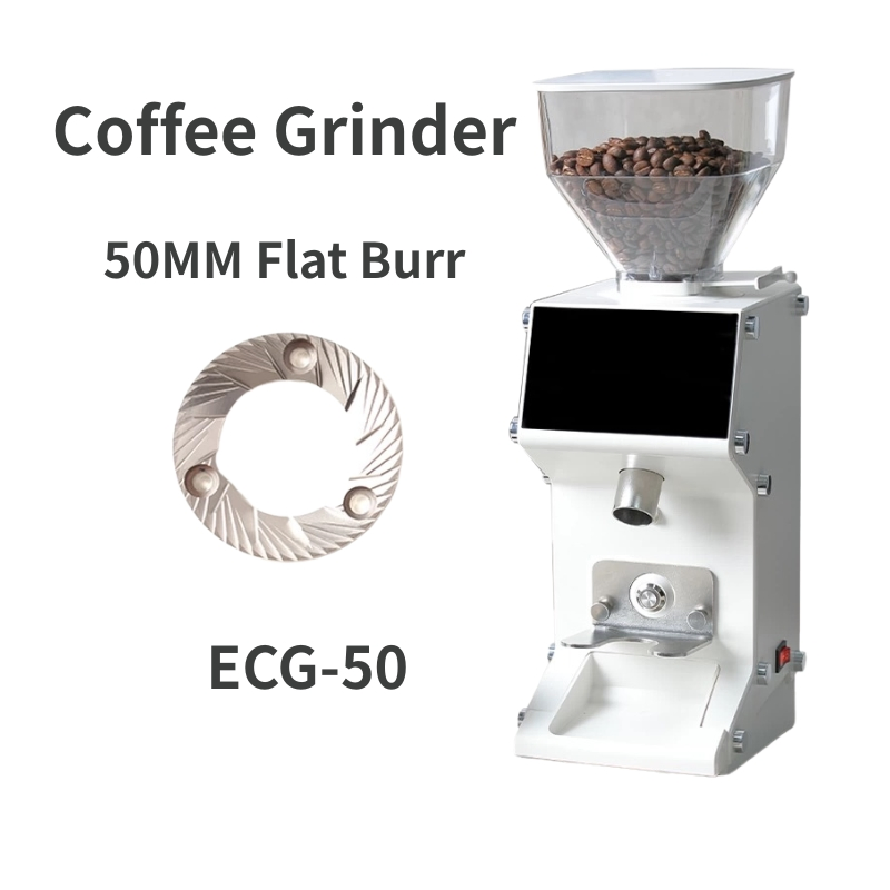 Premium Electric Coffee Grinder with 50mmflat Burrs