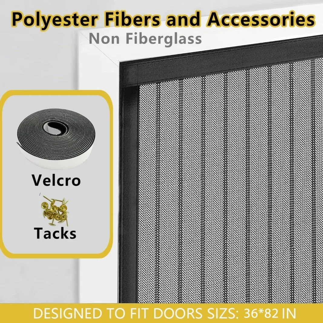 Magnetic Screen Door Fit Door Screen Door Size Mosquito Fly Screen Door Mesh