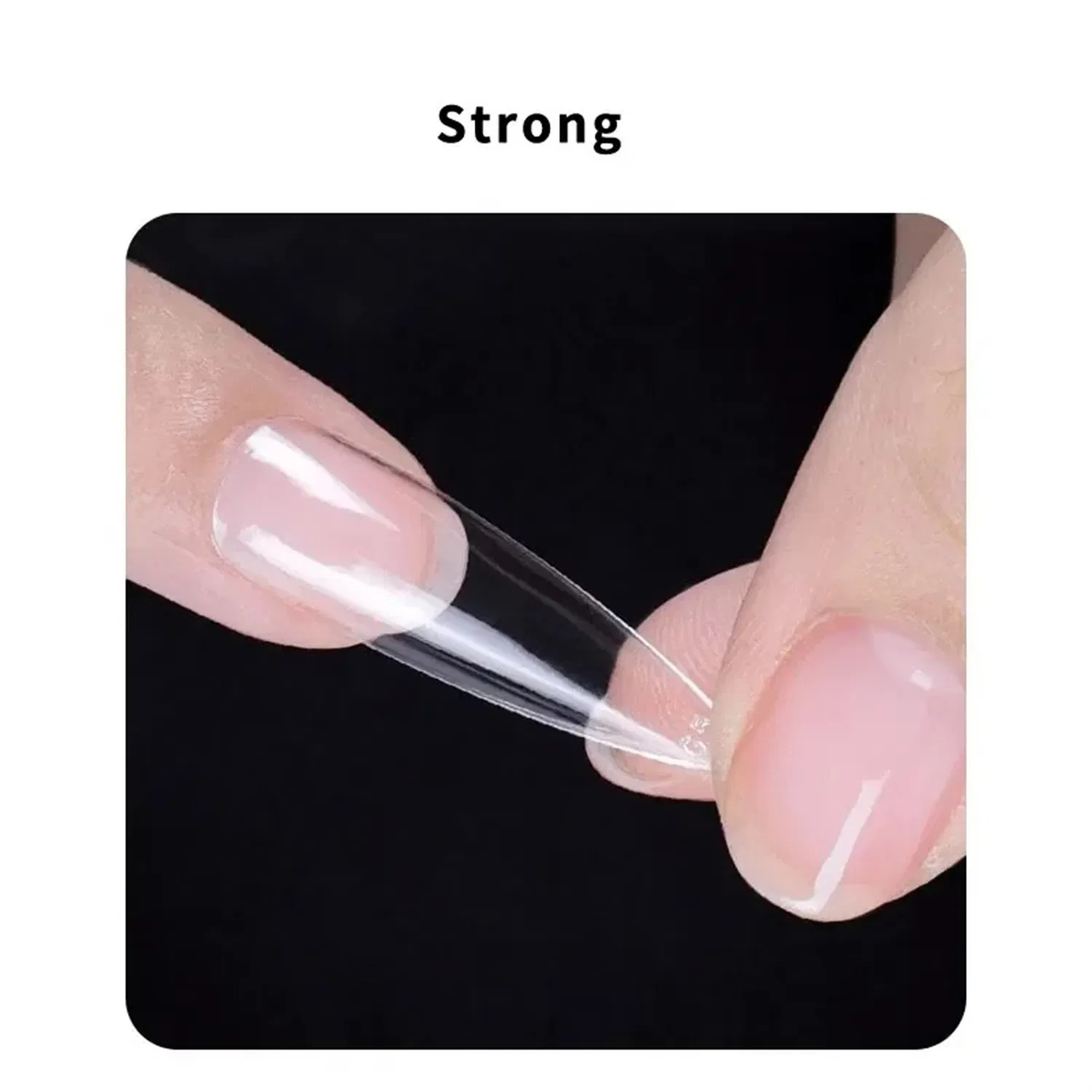 New Nail Tips Adhesive Light Therapy Nail Sole Glue Durable Firm Extension Nail Tips Adhesive