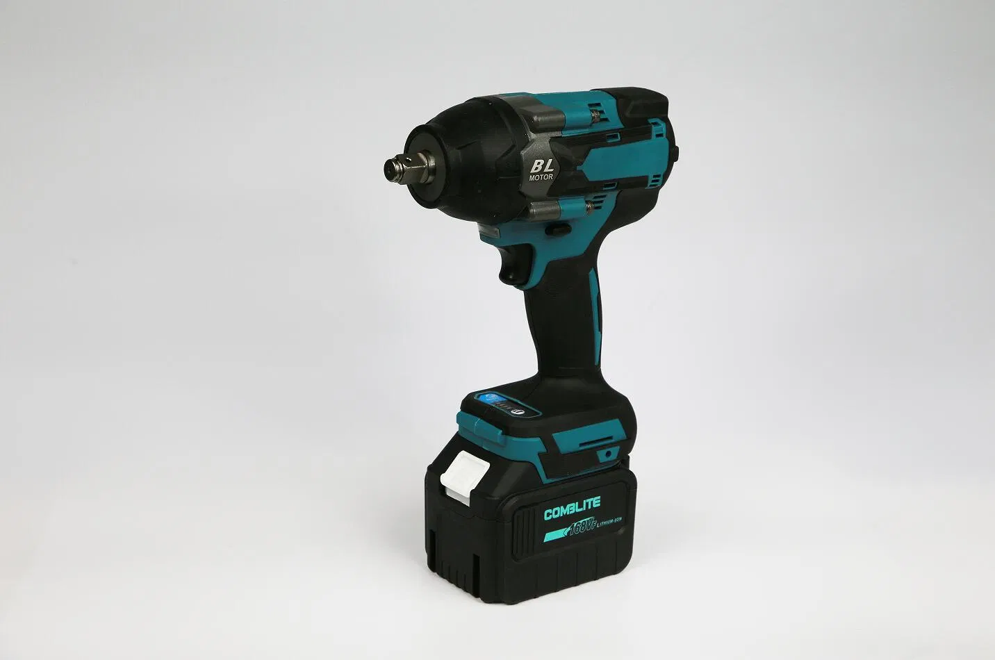 Cordless Electric Brushless Impact Wrench Power Tools with Battery and Charger