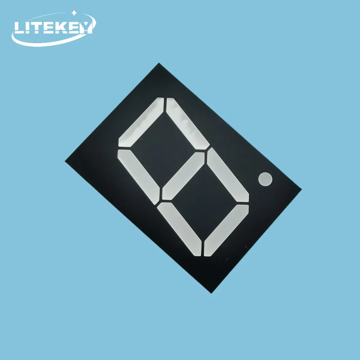 Customized 1 Inch Dual Color 1 Digit 7 Segment LED Display with RoHS