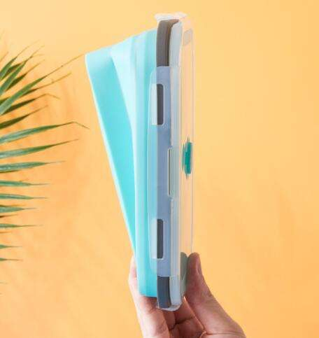 Lunch Box Food Grade Telescopic Collapsable Rubber Silicone Food Storage Container Box