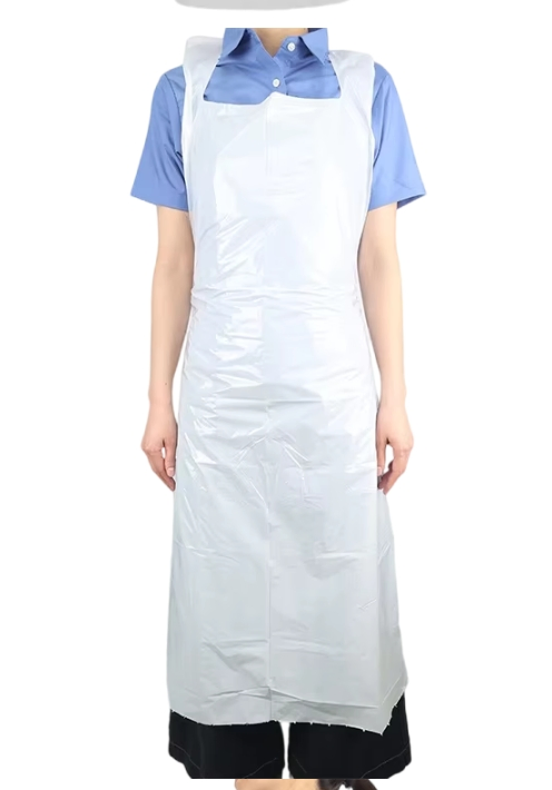 Disposable PE Plastic Aprons 100PCS - Waterproof Oil-Proof for Kitchen Cooking & Catering