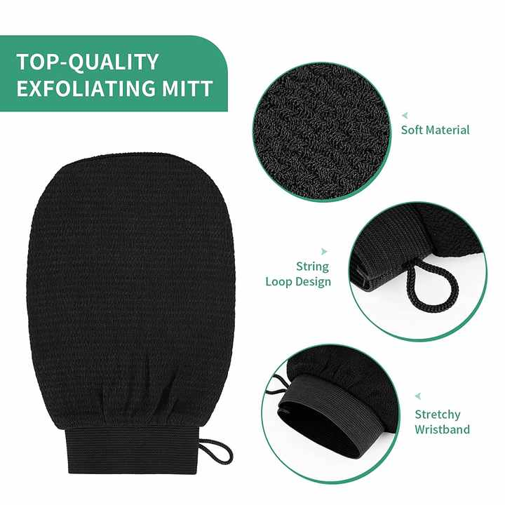 Bathing Gloves Shower Mitts Eco Friendly Body Cleaning Exfoliating Gloves