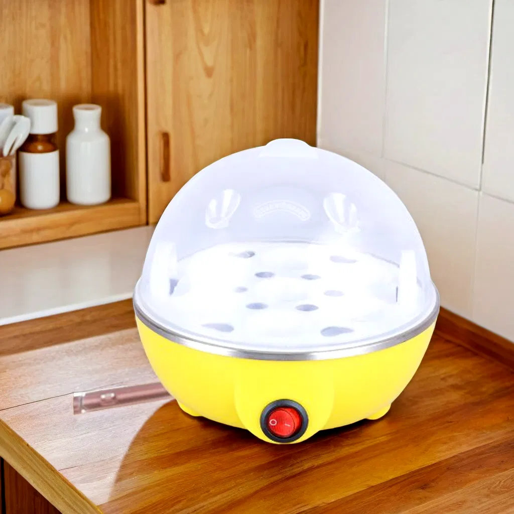 Compact Automatic Egg Cooker: Versatile Steamer for Quick Cooking