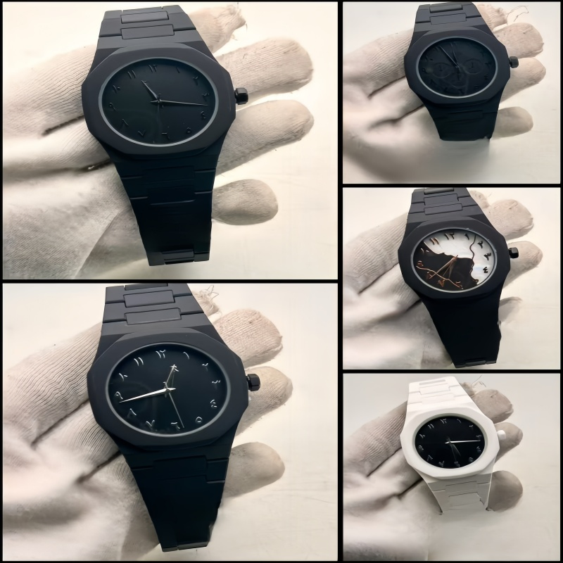OEM Factory Custom Logo Luxury Quartz Silicone Strap Wrist Watch