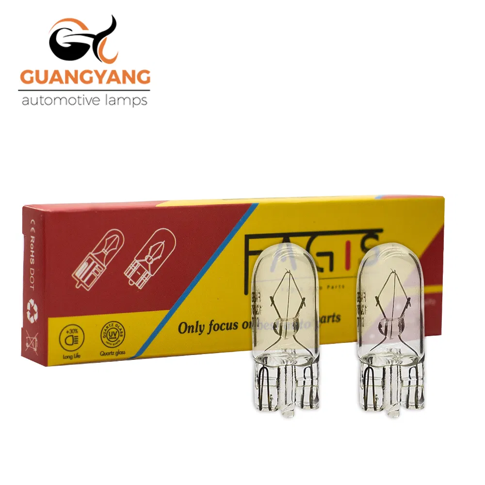 Лампа T10 W5W 12V 5W газовая для авто