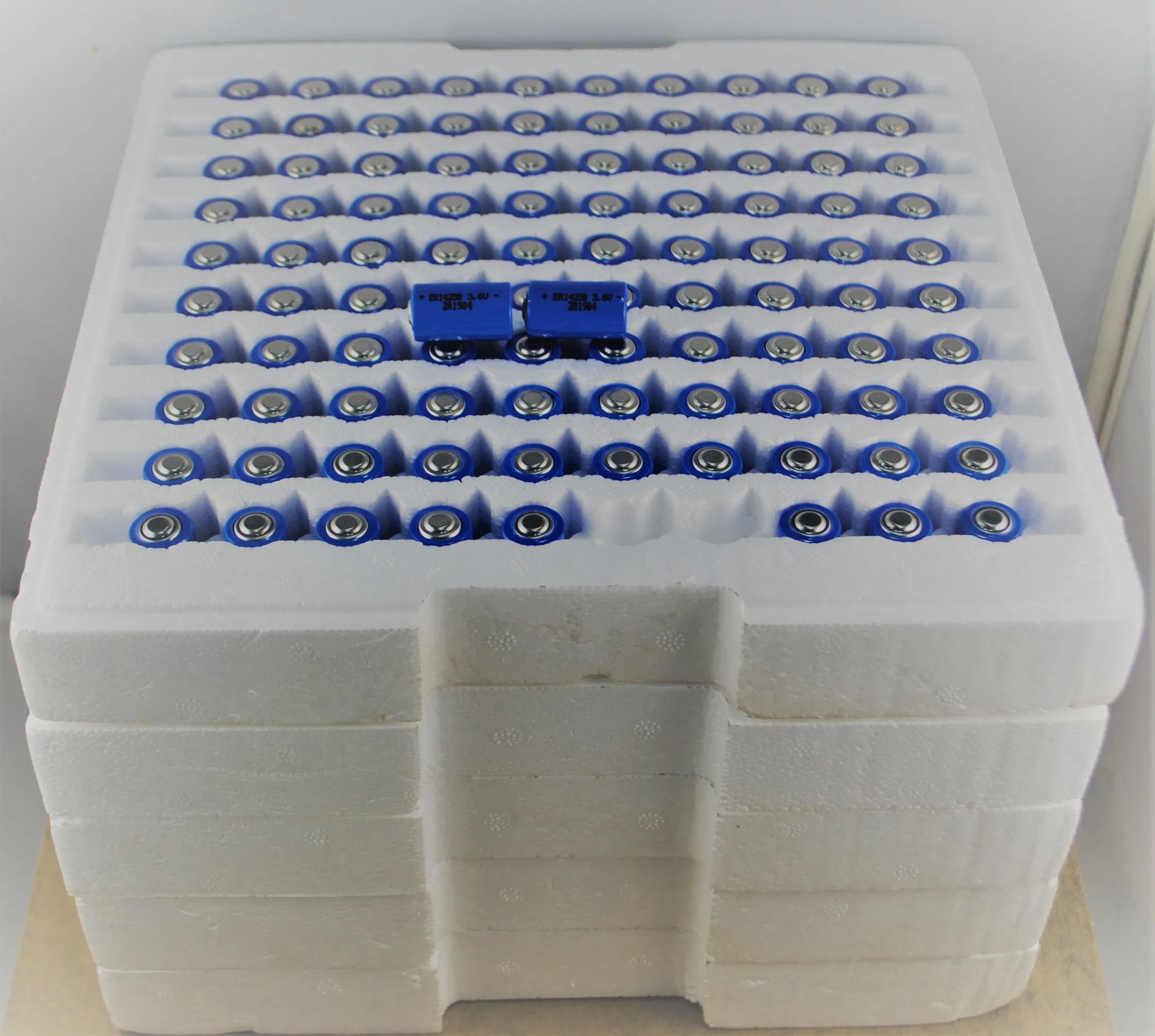 Литиевая батарея Li-SOCl2 3.6V 1200mAh 1/2AA 14250