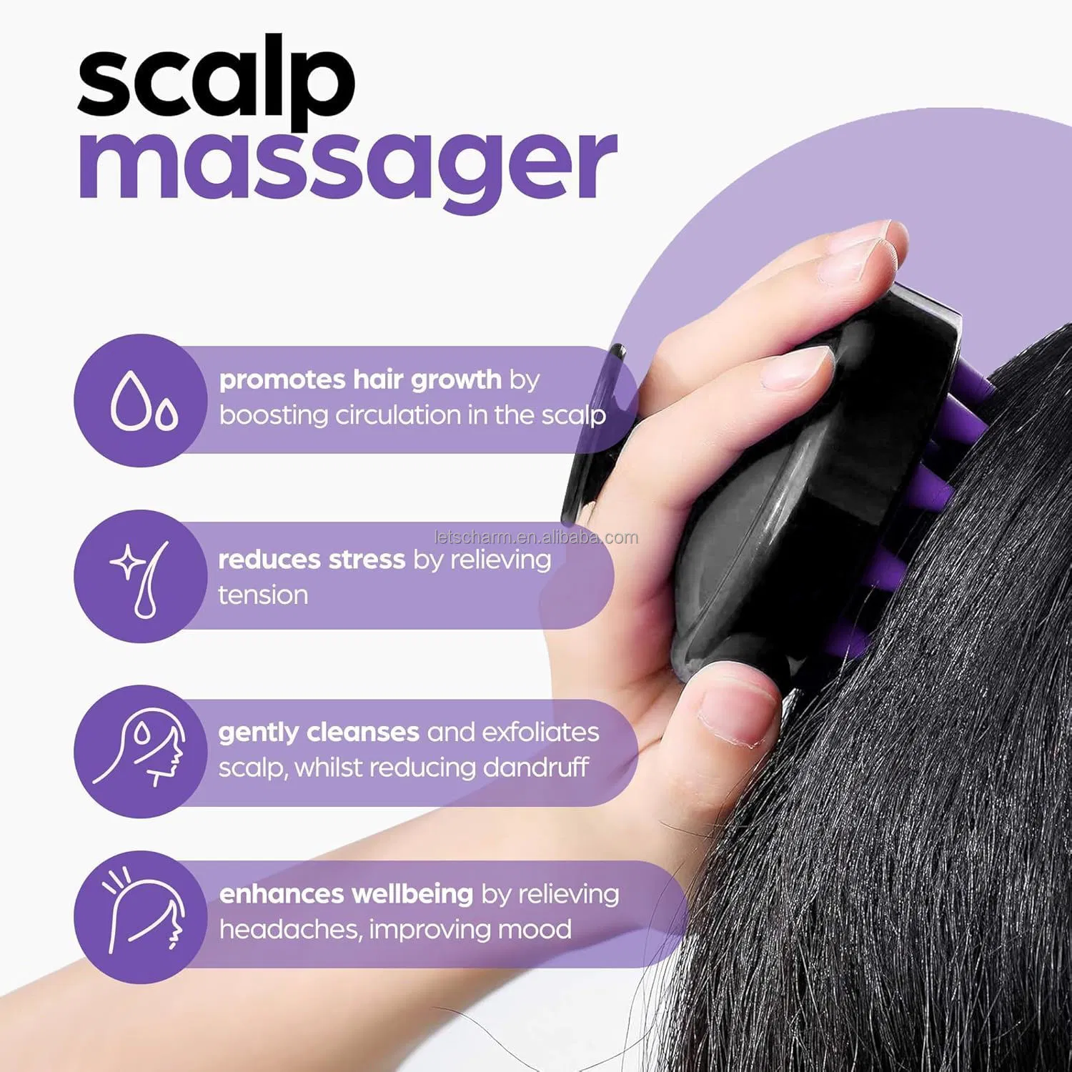 Ls130 OEM Rosemary & Castor Oil for Hair Growth: Custom Dry Scalp Treatment