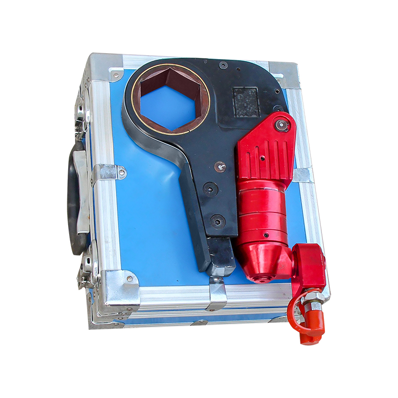 China Al Ti alloy square drive hydraulic torque wrench