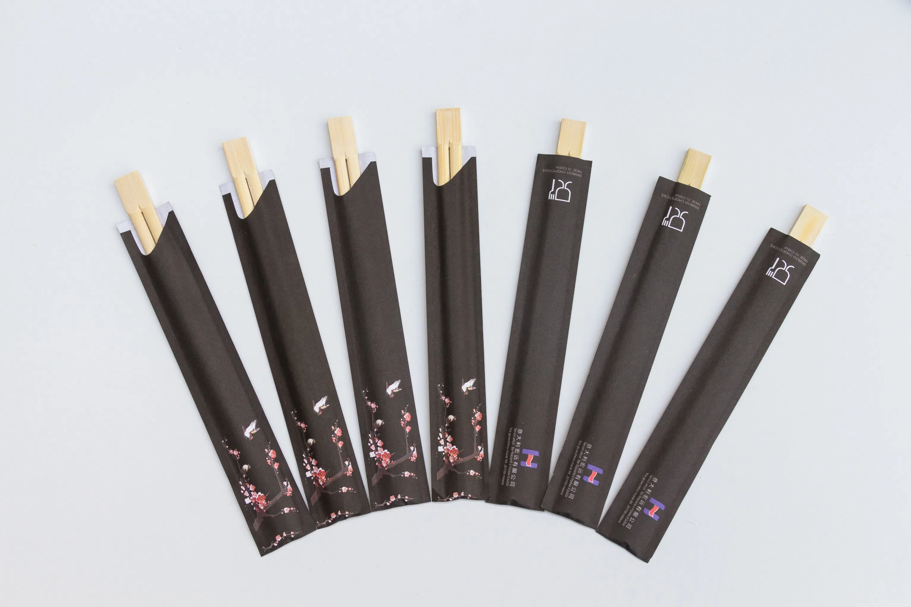 Eco in Bulk Wood Cups High Quality Wood Chopsticks Set with Bag