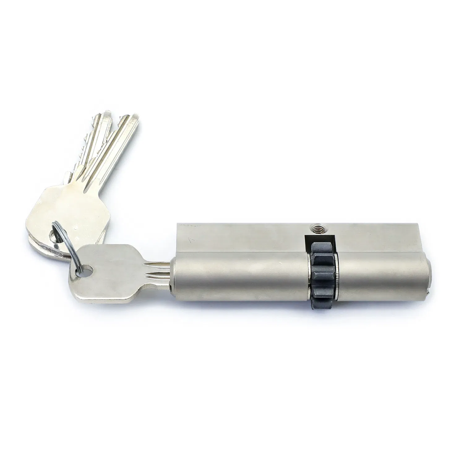 Copper Anti Theft Customizable Double Open Brass Multi Functional Lock Cylinder