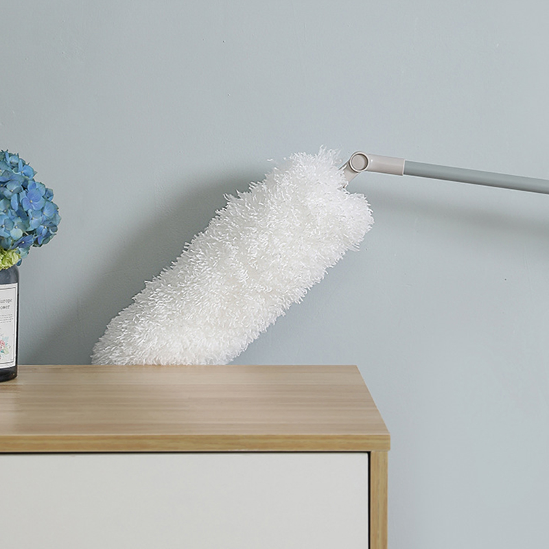 Telescopic Long Handle Bending Duster for Automobile Electrostatic Dust Removal Brush