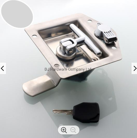 Stainless Steel Carriage Lock for Truck Tool Box T- Handle Lock