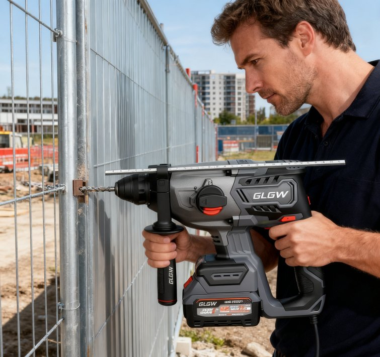 Аккумуляторный отбойный молоток 20V для бетона