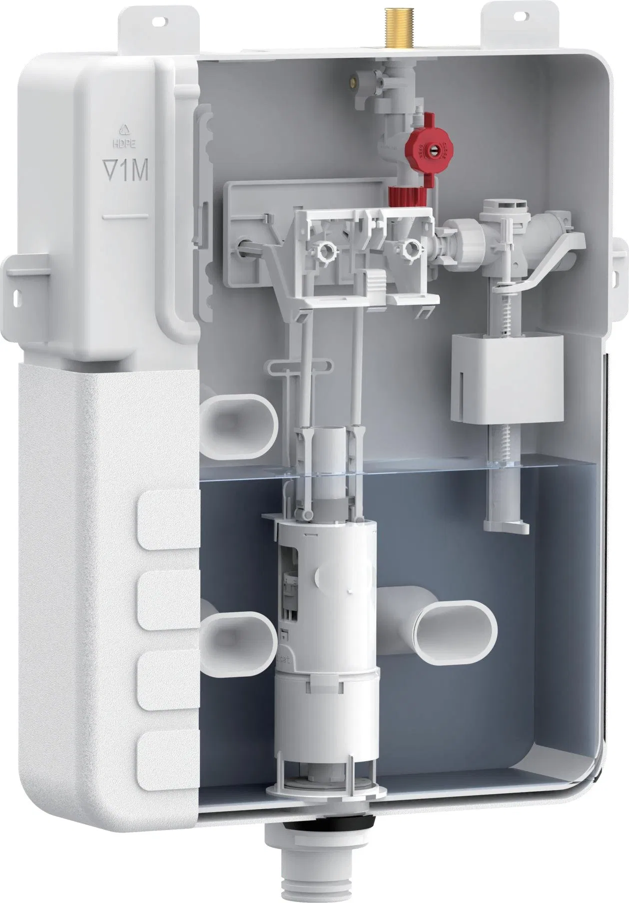 Sanitary Ware in Wall Hidden Toilet Water Tank HDPE Concealed Dual Flush Cistern for Wall Hung Mounted Toilets