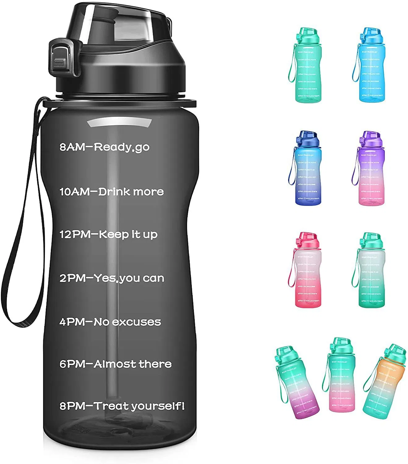 Sports Bottles Plastic Sublimation Flask Wholesale Customized Glass Motivational for Cup Guangzhou Gradient Sport Water Bottle