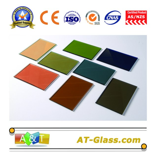 5mm Tinted Reflective/Coated Float Glass/Coating Glass for Building