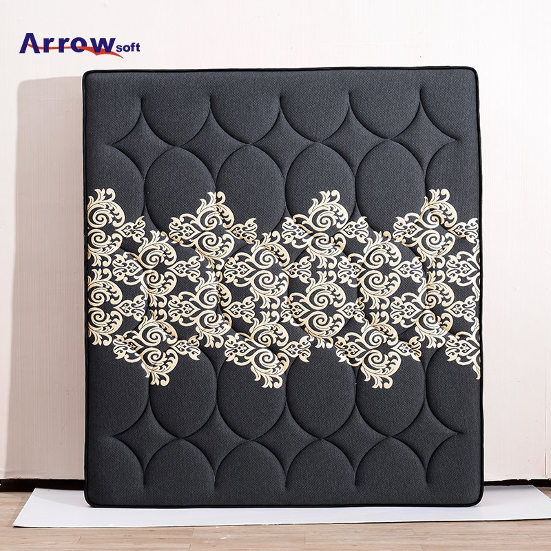 Natural Latex Jute Separate Pocket Quiet Spring Double Mattress