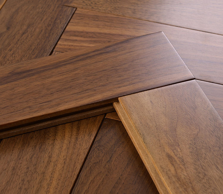 Floor Wood Parquet Parchetto Larice Select, Smoked Oak Color