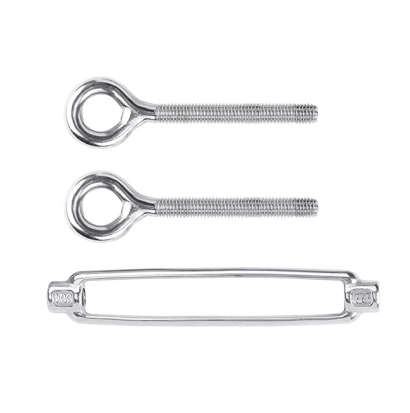 Durable Black Steel Eye Turnbuckle for Industrial Applications
