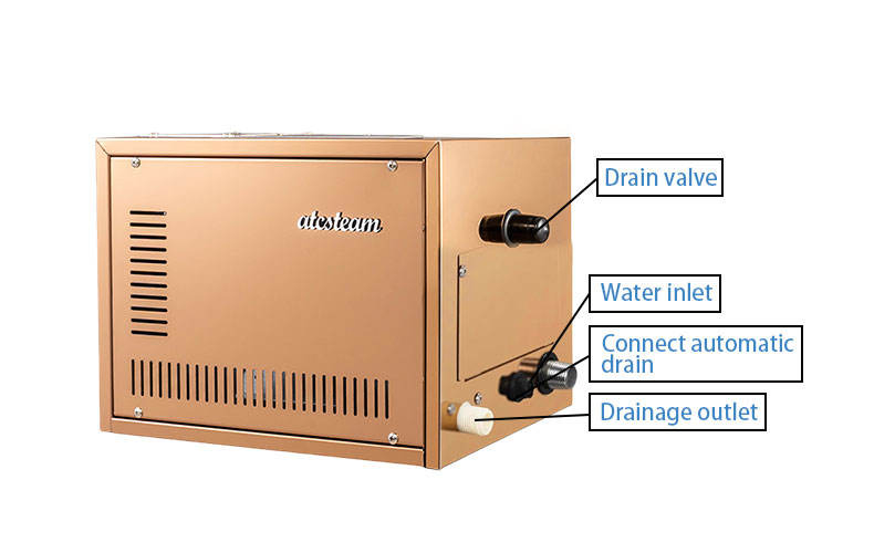 Парогенератор ATCSTEAM 3 кВт для домашней сауны