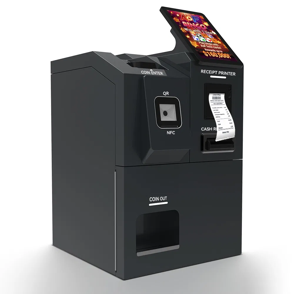 10.1-Inch Self Service Cash Payment and Change Kiosk