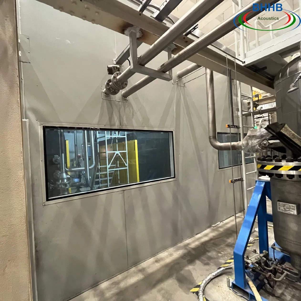 Sound Insulation Room for Industrial Plant Equipment