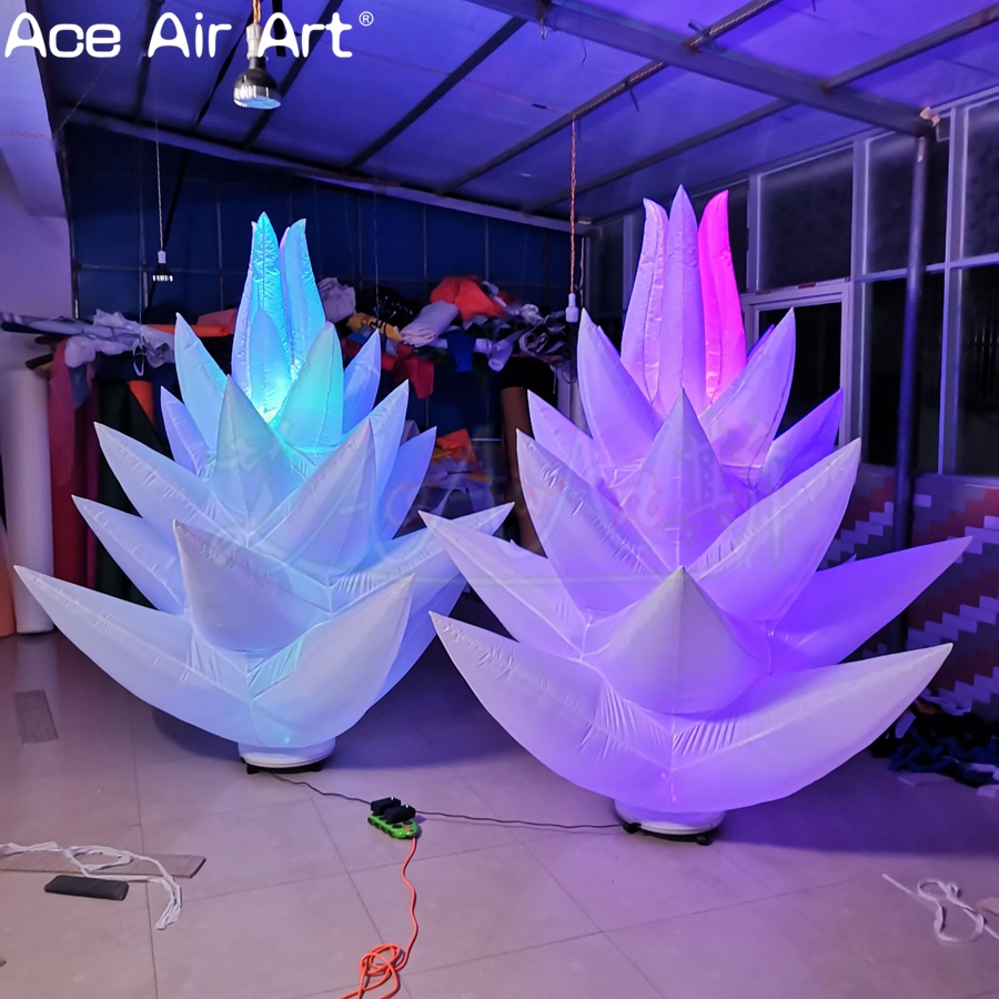 Popular Inflatable Decoration Inflatable Flame Flower for Music Festival/Night Club/Party