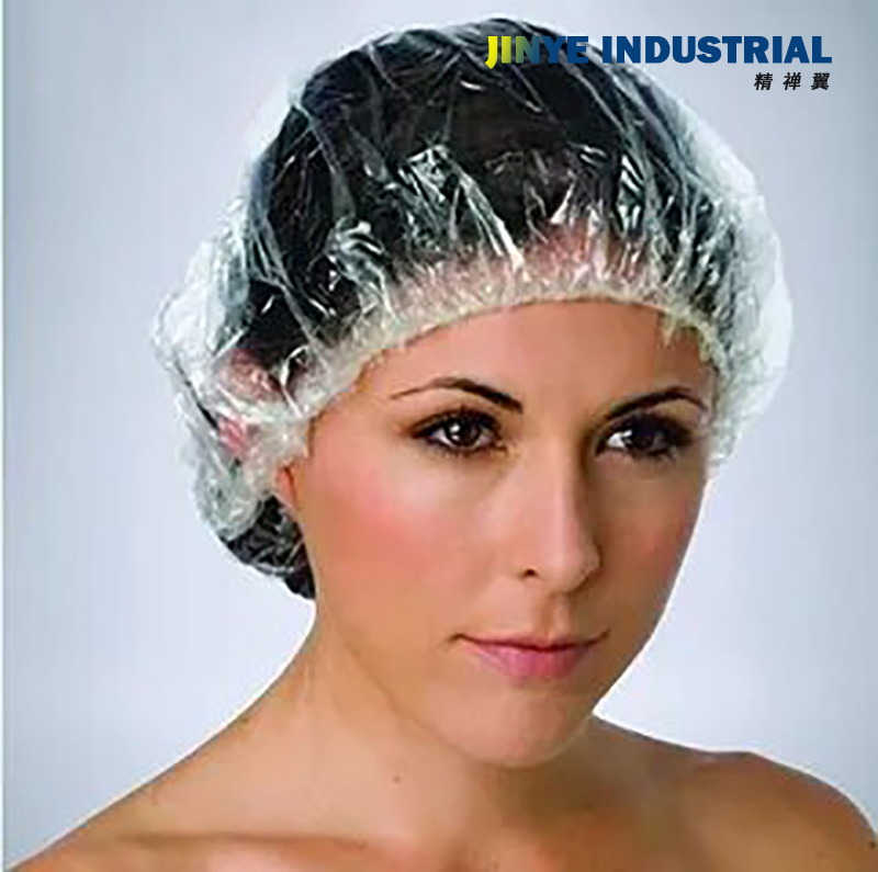 High Quality Waterproof Salon Hair Dry Cap Custom Transparent Hair Cover