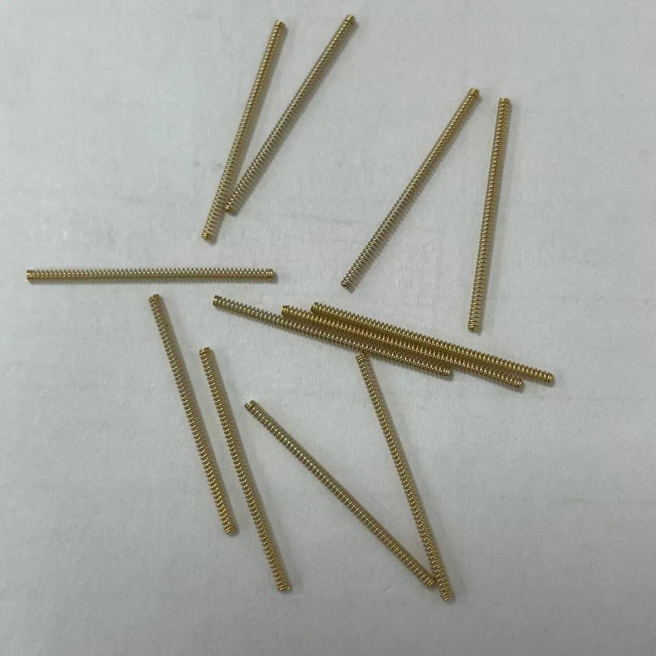 Gold-Plated Beryllium Copper Micro Springs & High-Durability Precision Phosphor Bronze Compression Springs