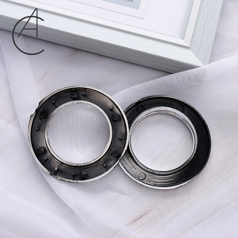 Custom Flower Art Circle Curtain Buckle Curtain Ring Hook