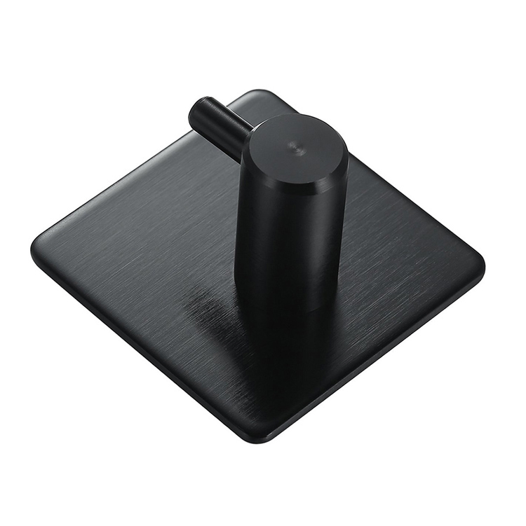 Крючки самоклеящиеся 5 шт, нержавеющая сталь, для одежды