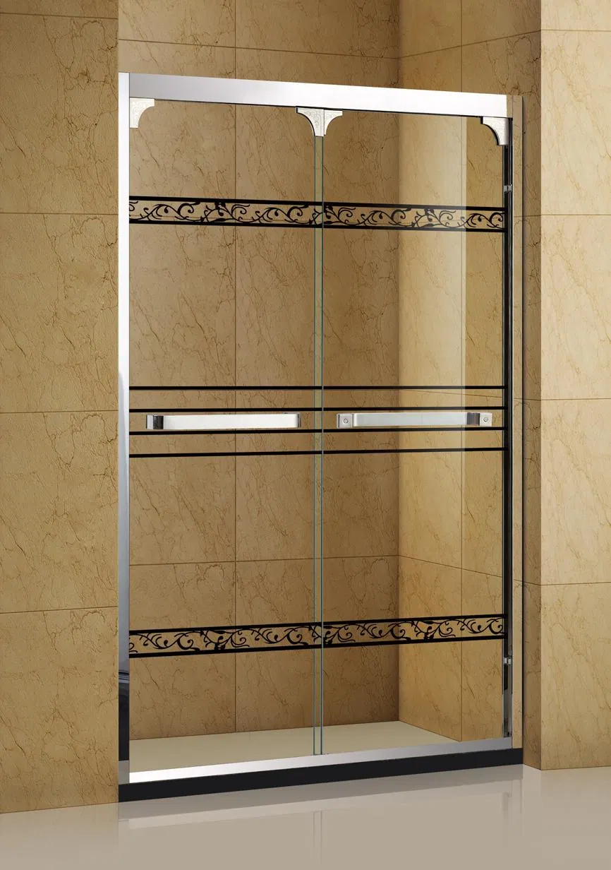 High-Transparency Tempered Glass Hardware Shower Door
