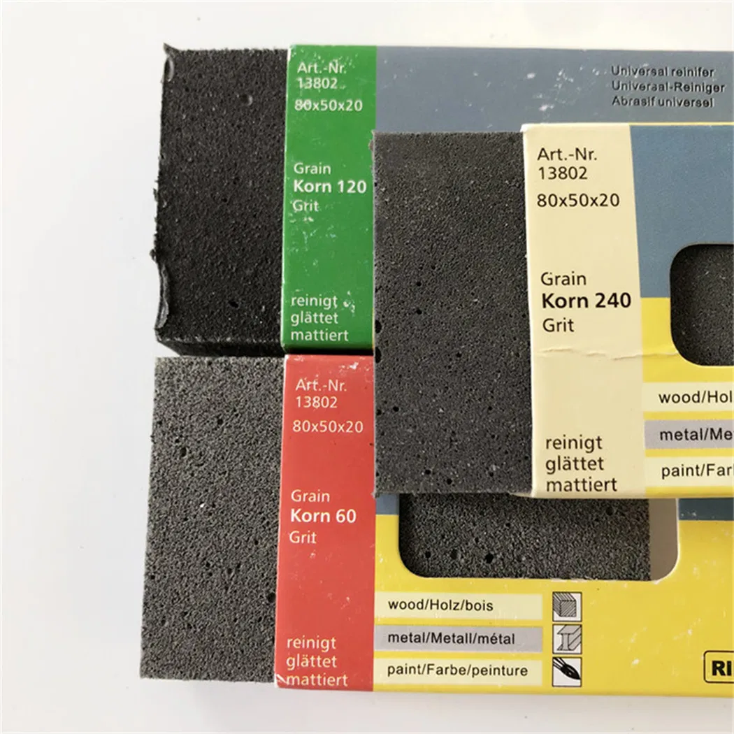 Multifunctional Hand Grinding Block 80X50X20mm Silicon Carbide Whetstone 60# 120# 240#