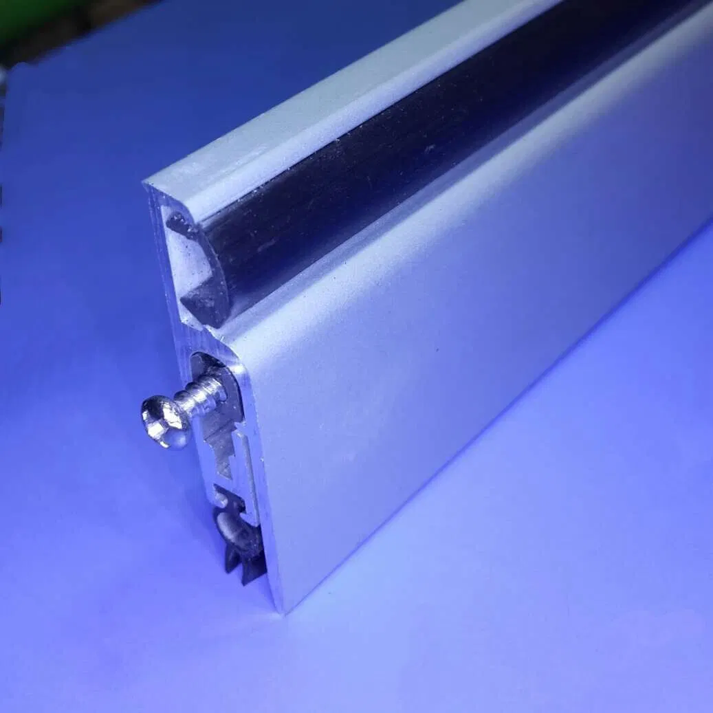 Aluminum Weatherstripping Door Bottom Seals Surface Screw Fixed Automatic Drop Down Seal