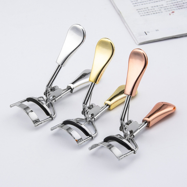 Eye Beauty Professional Mini Lash Curler Magic Curl Stainless Steel Private Label Black Eyelash Curler