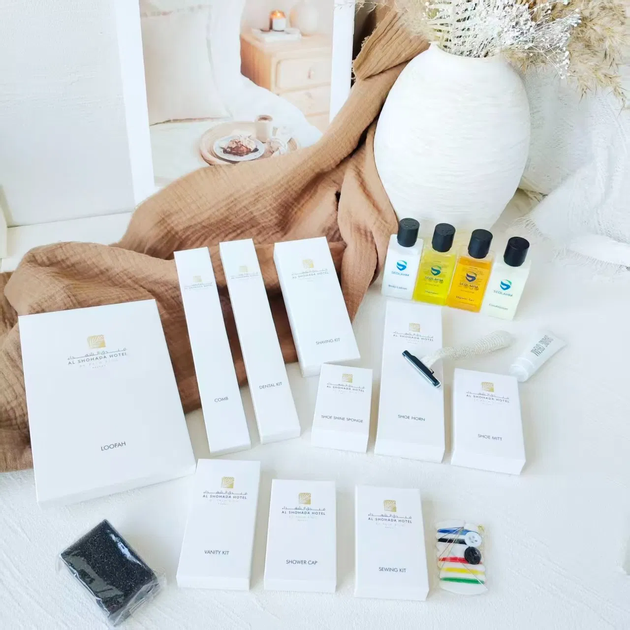 OEM Custom Luxury Hotel Toiletries Amenities Kit Hotel Supplies Amenity