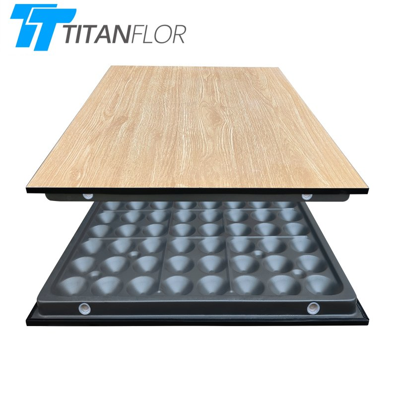 Антистатический фальшпол HPL/PVC 600x600 мм