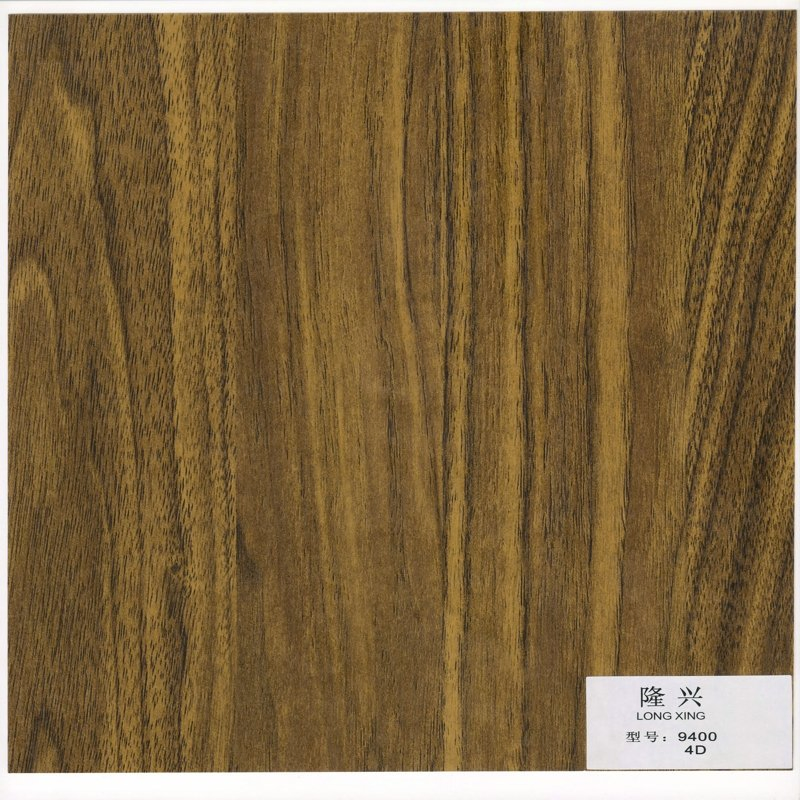 Factory Supply PU Decorative Paper Furniture Chipboard Finish Foil Paper